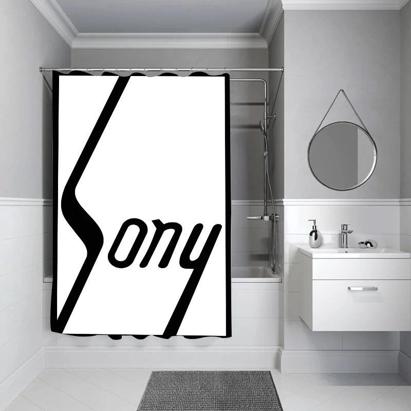 S-ony Занавеска Для Душа В Ванной Комнате Водостойкая Складная Перегородка