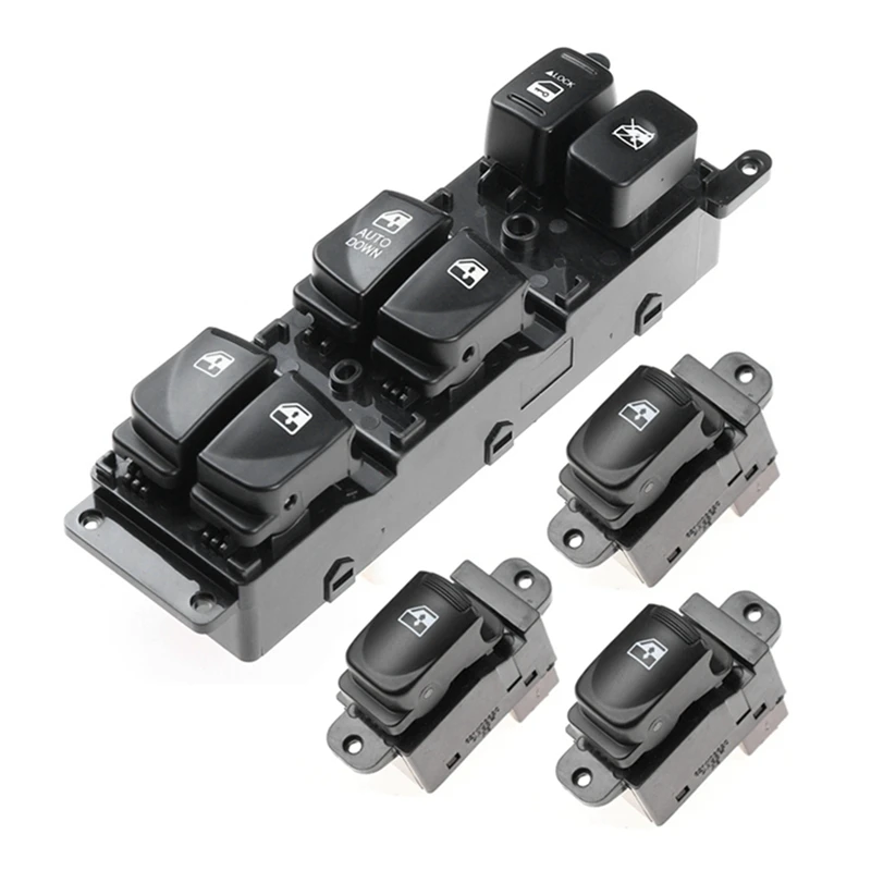 Кнопка переключателя управления подъемом одного стекла 93570-1E110 93580-1E000 935701 E110 для