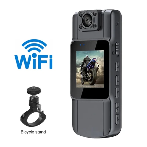 L11 2K телесная камера 130 ° широкоугольный объектив 180 ° регулируемая Инфракрасная камера ночного видения Full HD мини-камера для правоохранительных органов безопасности - изображение