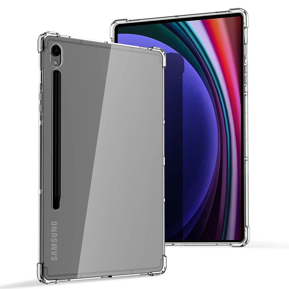 

Clear Shockproof TPU Case Samsung Tab S8 UltraS9 Ultra,S9,S6 Lite Tab S7,Tab S7 + /FE/S8 plus A7 A8 Lite Shockproof Slim Cover