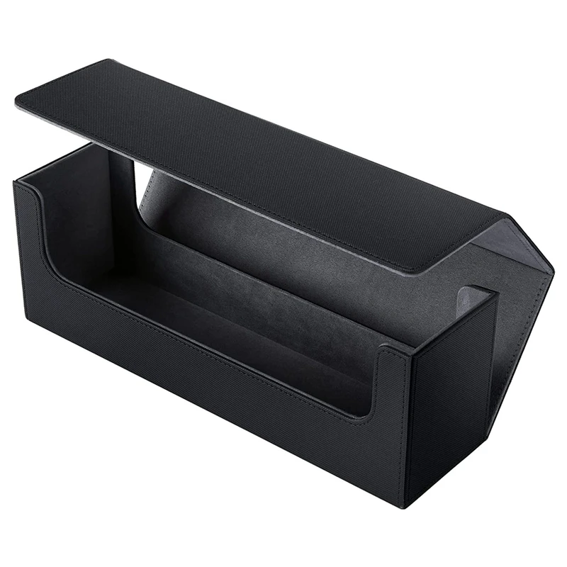 

Trading Card Storage Box, Baseball Card Storage Box Holds 900+ Sport Cards Or 200 Toploaders, Fits Football, Basketball