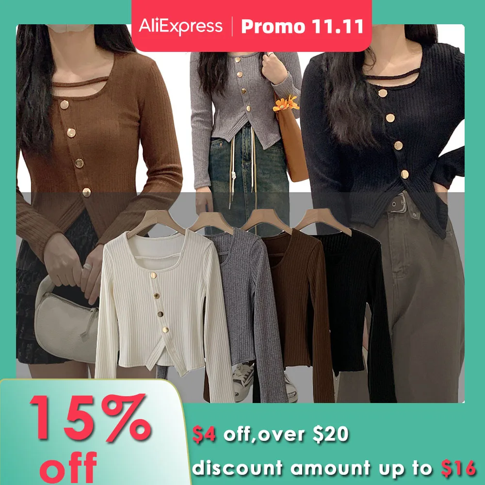 

Fall Spring Knitted Clothing Special O-neck sweater For Women Shirt Simple style Sexy Slim Fit Tops Winter Sweater Shirt