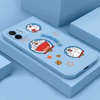 doraemon bandai cute funda case for iphone 12 13 11 pro max 13 pro max x xr xs max se2020 8 7 6 6s plus new silicone phone cover
