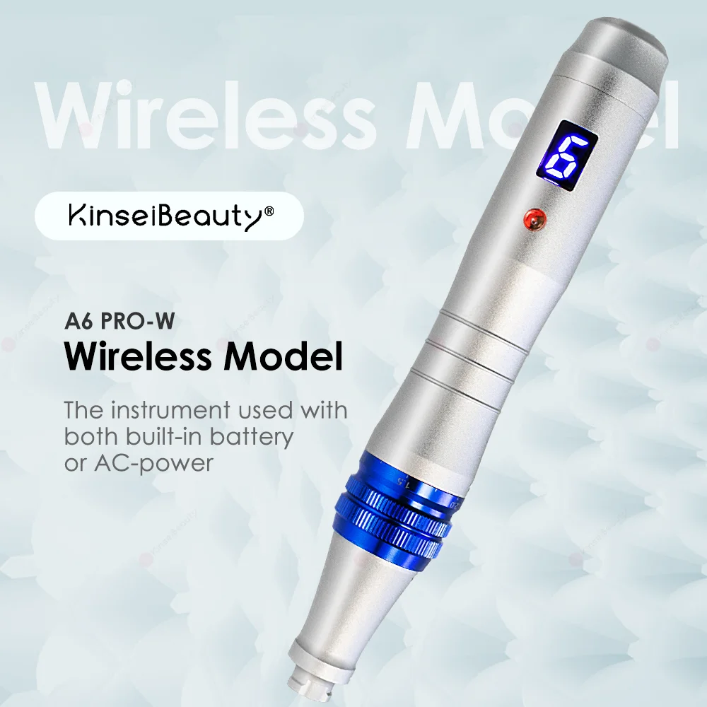 Dr Pen A6 PLUS  Drag Nano Wireless Derma Pen Skin Care Kit Profesional Microneedle Home Use Beauty Machine