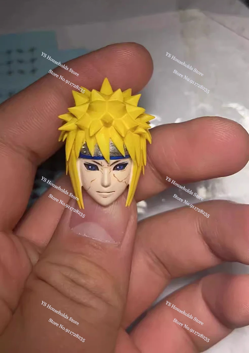 Фото Фигурка Bandai 1/12: Аниме-персонажи Намиказе Минато, Пейн, Сенджу Тобирама, Годжо Чосо, Тоуджи — скульптура головы в качестве аксессуара для тела фигурок SHF, Vtoys, Windtoys №3