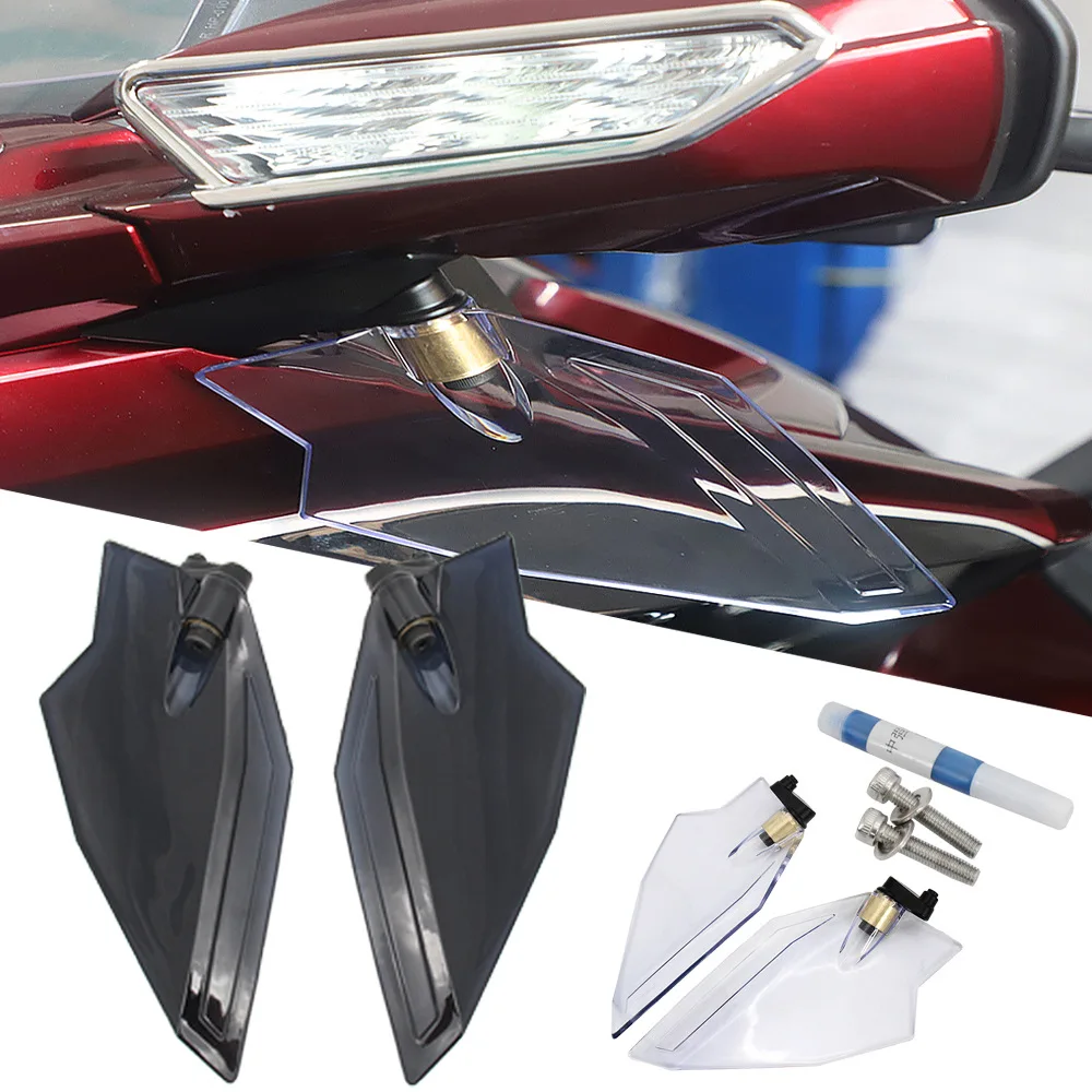 

1 Pair Adjustable Upper Air Deflectors Motorcycle Accessories For HONDA Gold Wing GL1800 F6B 2018 2019 2020 2021