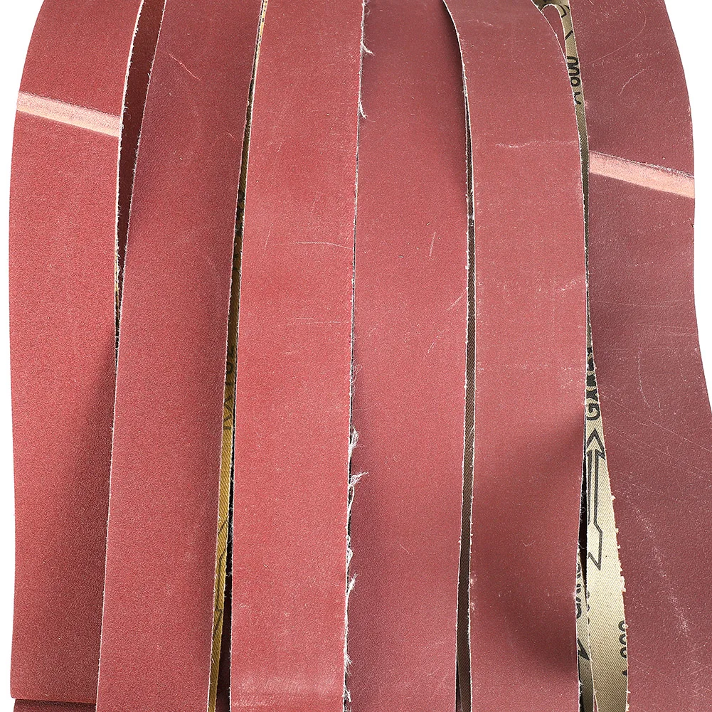 

6pcs Sandpaper Belts Set 5x182cm 2inchesx72inches Woodworking Sander Abrasive Band Fine Grit Sanding Belt Sandpapers