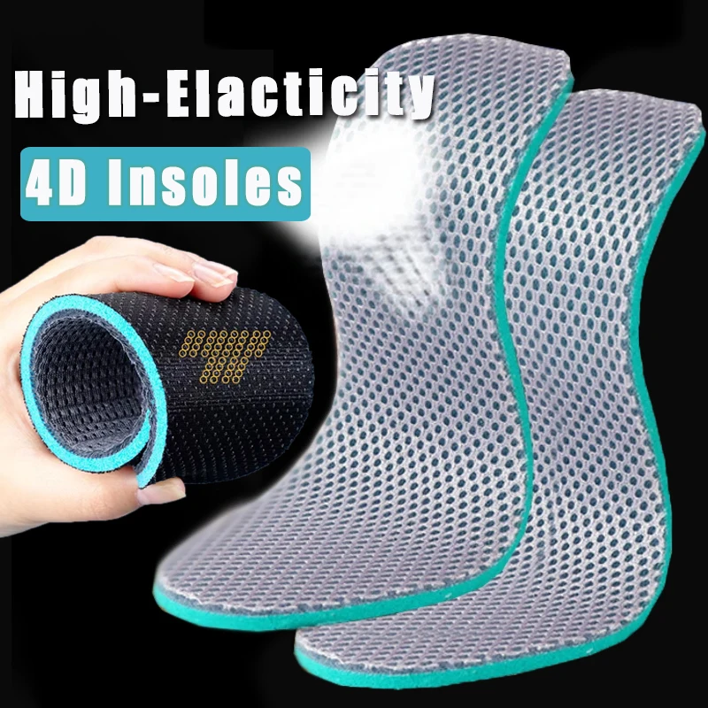 

Sport Insoles Super Breathable Shoe Pads Sweat-absorbent Deodorant Cushion Arch Support Running Insoles Men Women Foot Insole