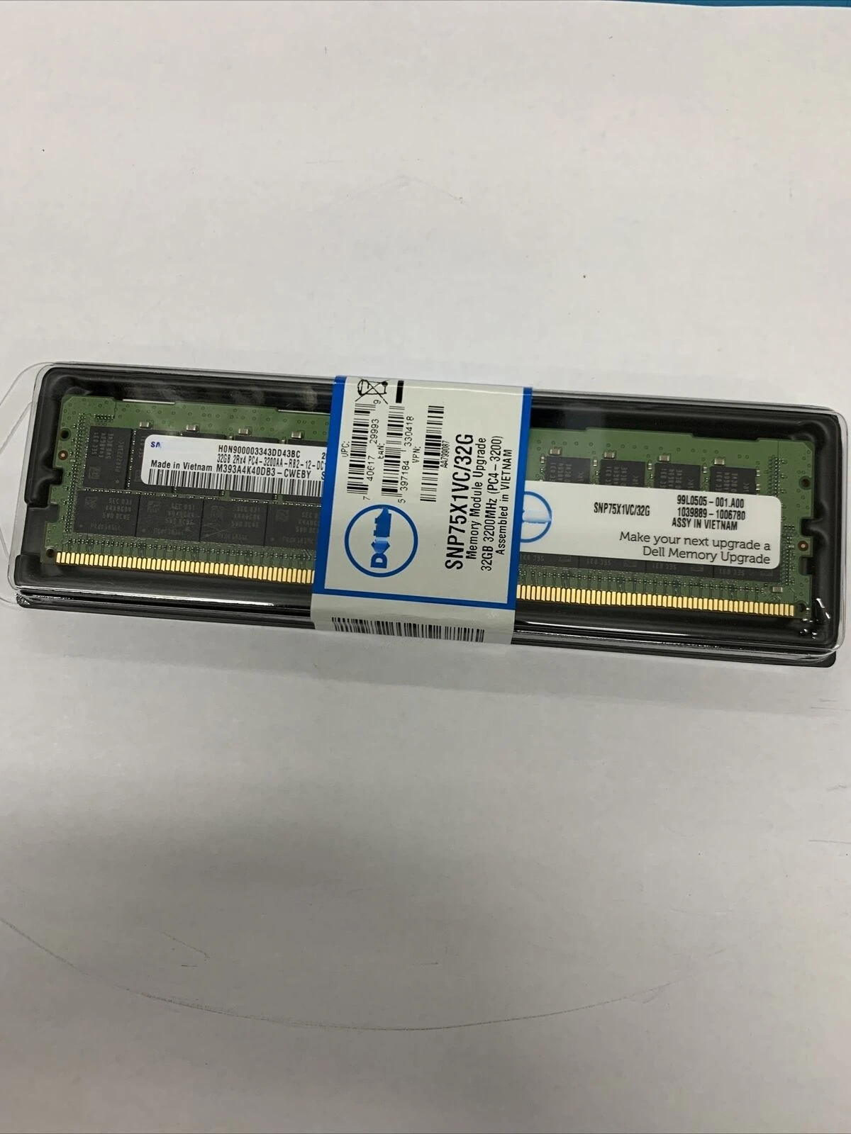 

RAM SNP75X1VC/32G 32G 2Rx4 DDR4 3200 ECC REG AA799087 Memory