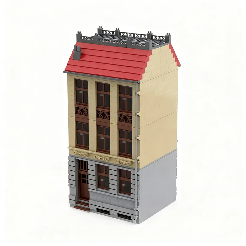 Фото 2091 деталь MOC Модульные здания Альтштадтхаус 