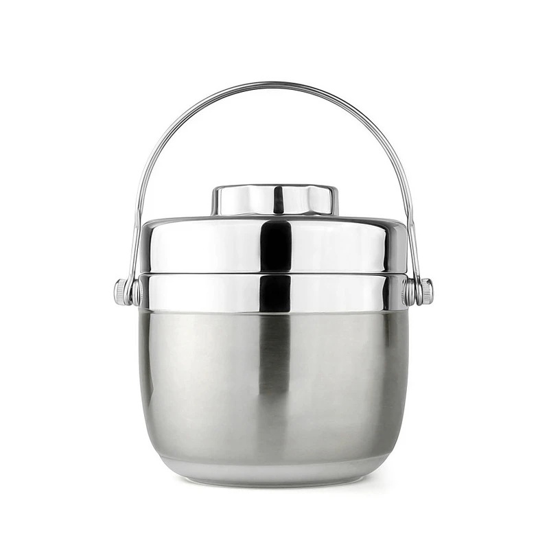 

1.5Lstainless Steel Food Bento Box 12 Hours Vacuum Lunch Box Keep Warm 2 Layer Lunch Box Soup Jar Insulated Box