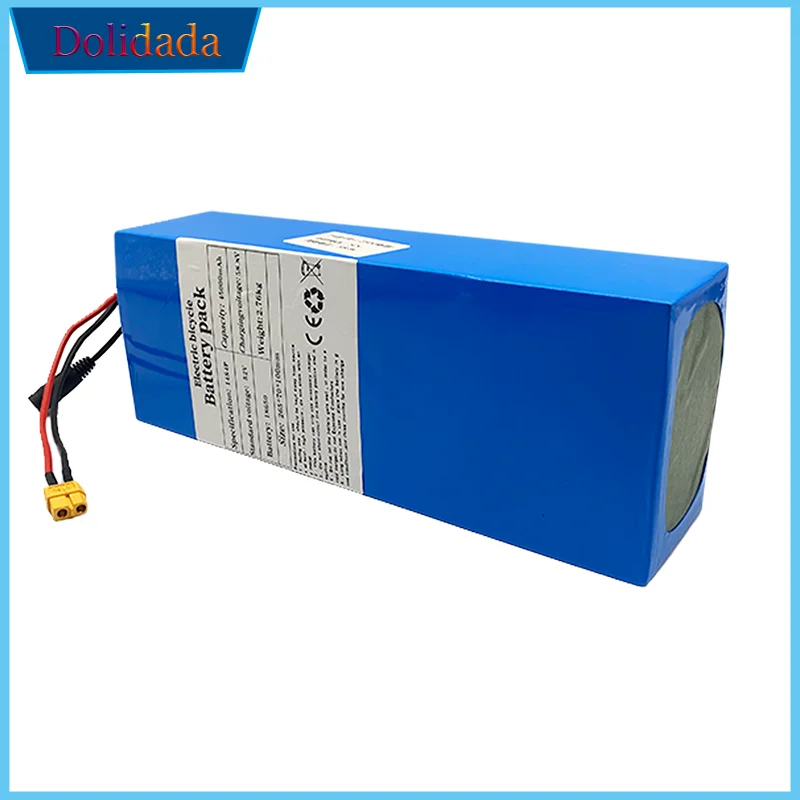 Free shipping High Capacity 52V 14S4P 45000mAh 18650 1000W Lithium Battery for Balance Car, Electric Bicycle, Scooter, Tricycle