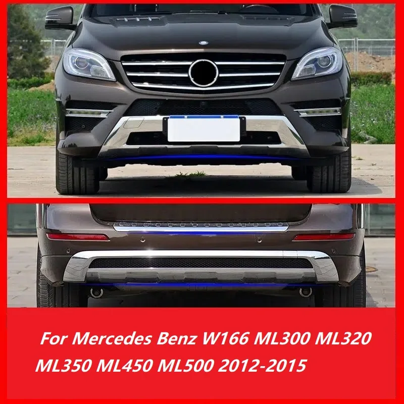 

Полоса демпфера переднего и заднего бампера для Mercedes Benz W166 ML300 ML320 ML350 ML450 ML500 2012-2015