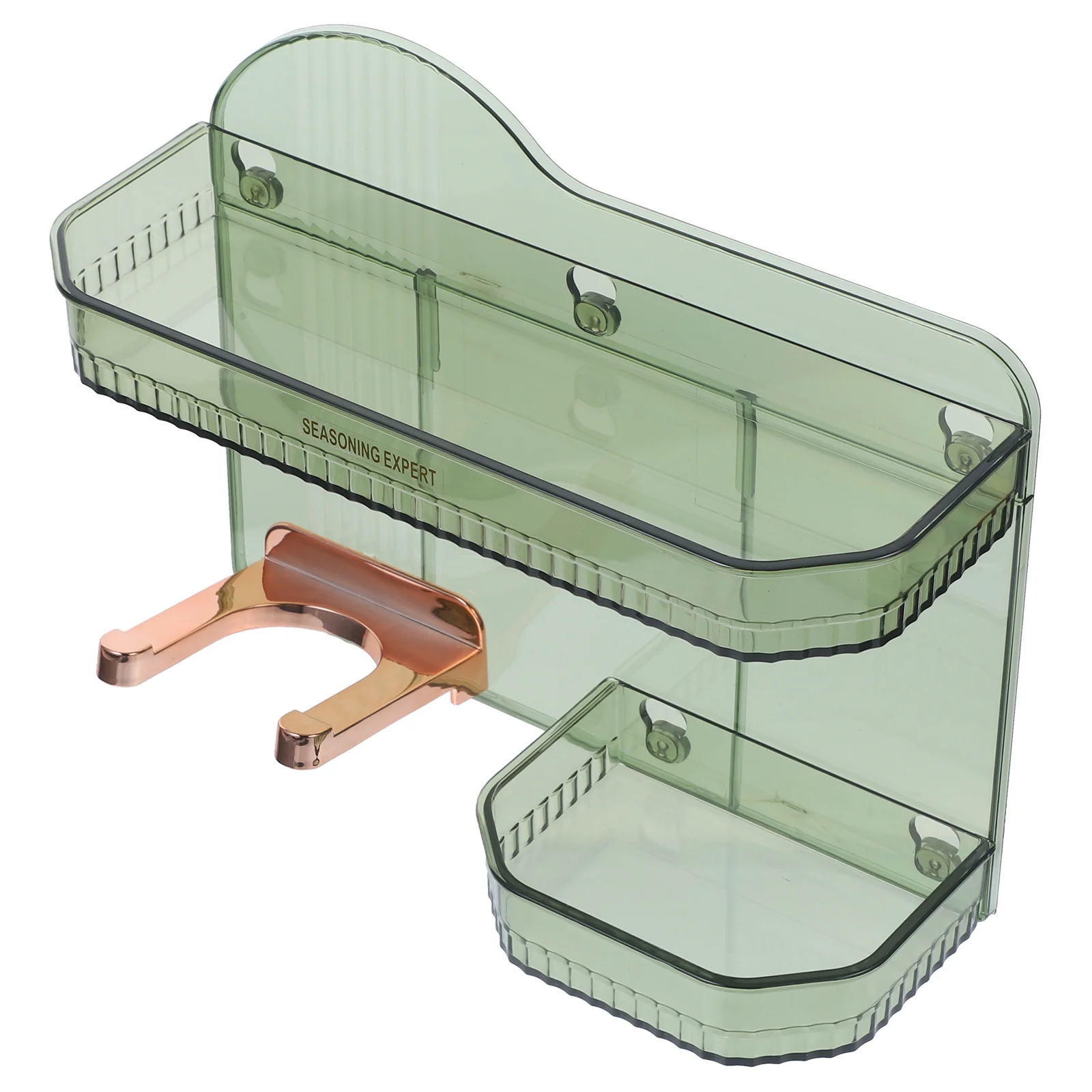 

Wall Bathroom Holder Shower Rack Shelf Organizer Basket Dryer Storage Hair Bathtub Mount Shampoo Toiletry Hotel Hanging Shelving