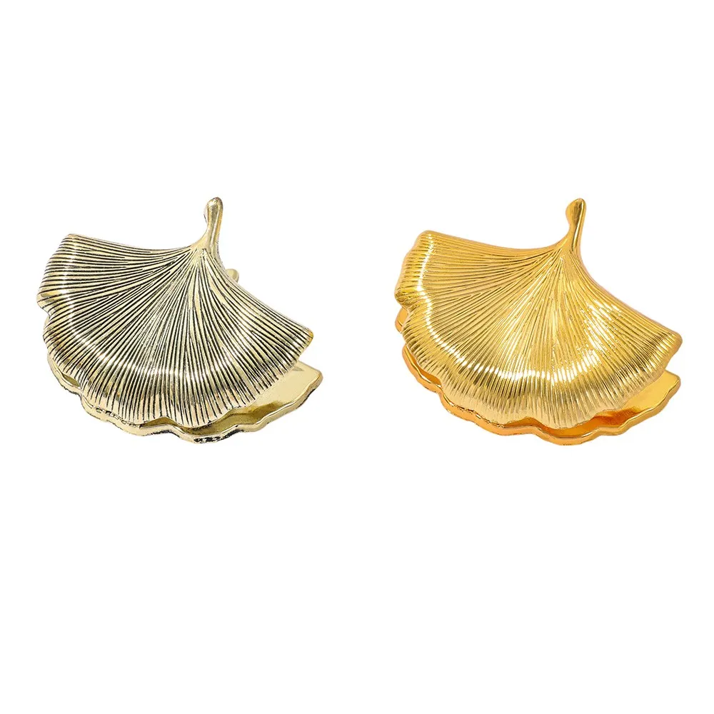 

Металлическая Закладка В Стиле Ретро Для Журналов, Держатель Страниц С Дизайном Гинкго, Подходит Для Толстых Блокнотов