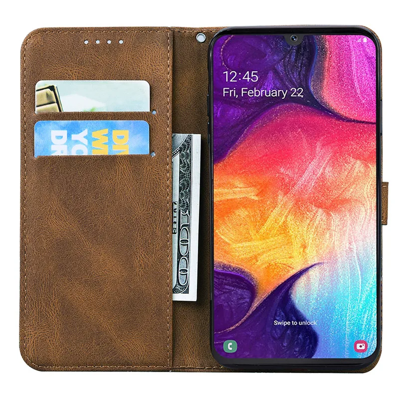 For Samsung Galaxy A10 A105 SM-A105F A 10 Butterfly Leather Phone Case For Samsung A10s A107F A10e A102 Wallet Bags Flip Cover