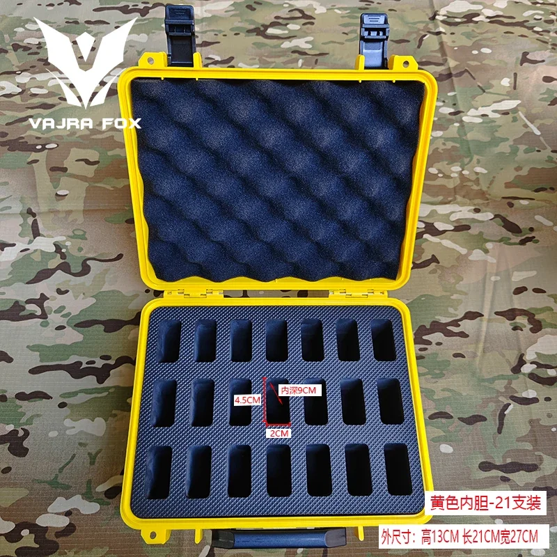 

Тактический уличный чемодан из полипропиленового пластика, однослойный складной ящик для хранения ножей-бабочек, 10/21 слотов, многоцветный ящик для инструментов