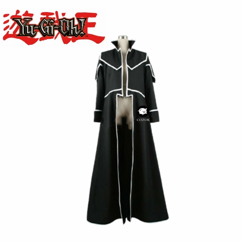 Костюм для косплея аниме GX Zane Truesdale черный голубой