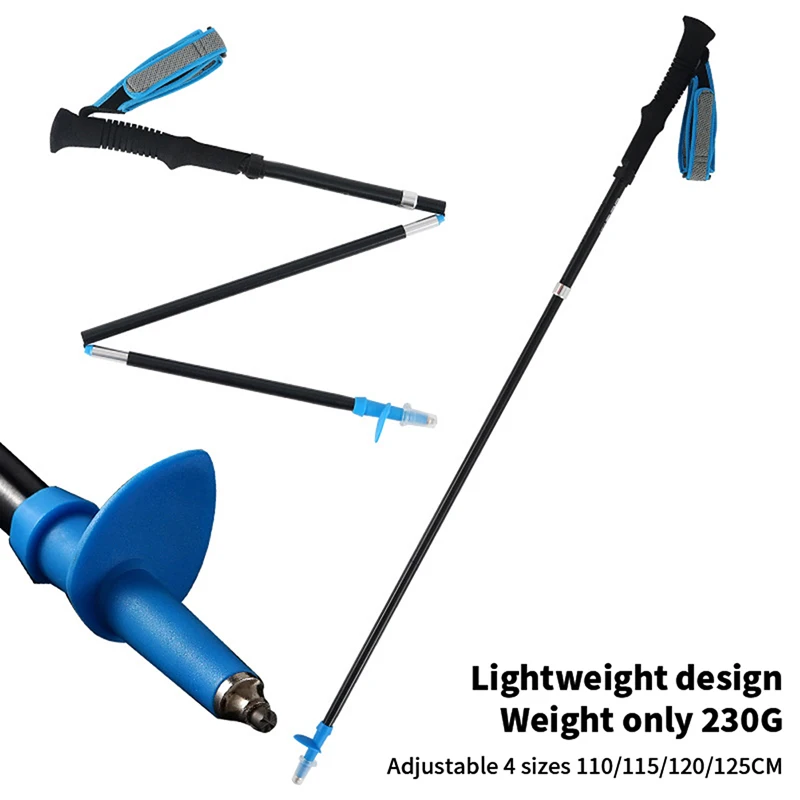 

Trekking Poles Folding Hiking Stick Collapsible Hiking Poles Trekking Stick Walking Poles Walking Sticks
