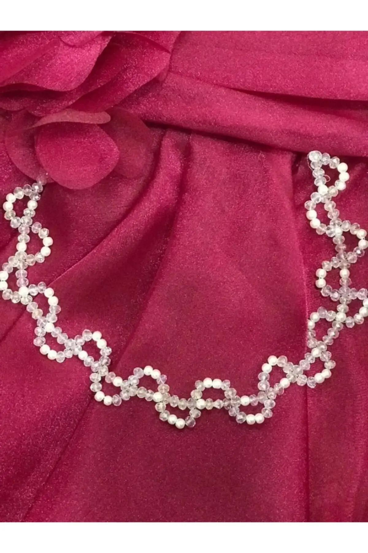 

Bridal Accessories Crystal Beaded Crown Bridal Crown Handmade Bridal Crown Wedding Handmade For Bride And Bridesmaids