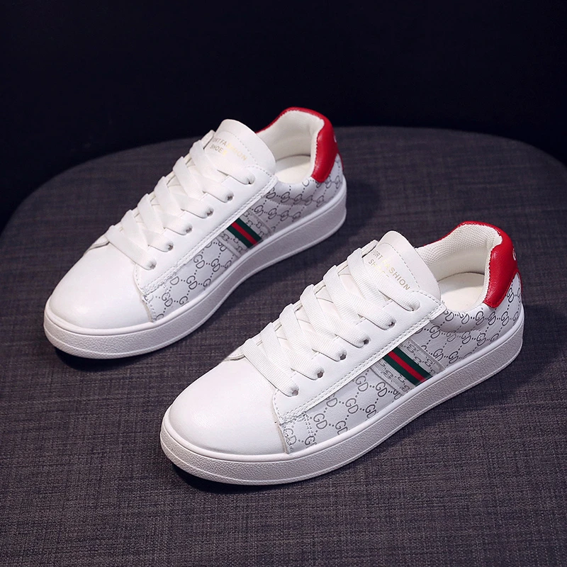 

Couple style flat shoes spring and autumn new style printing multifunctional leisure sports flat bottom breathable women's shoes