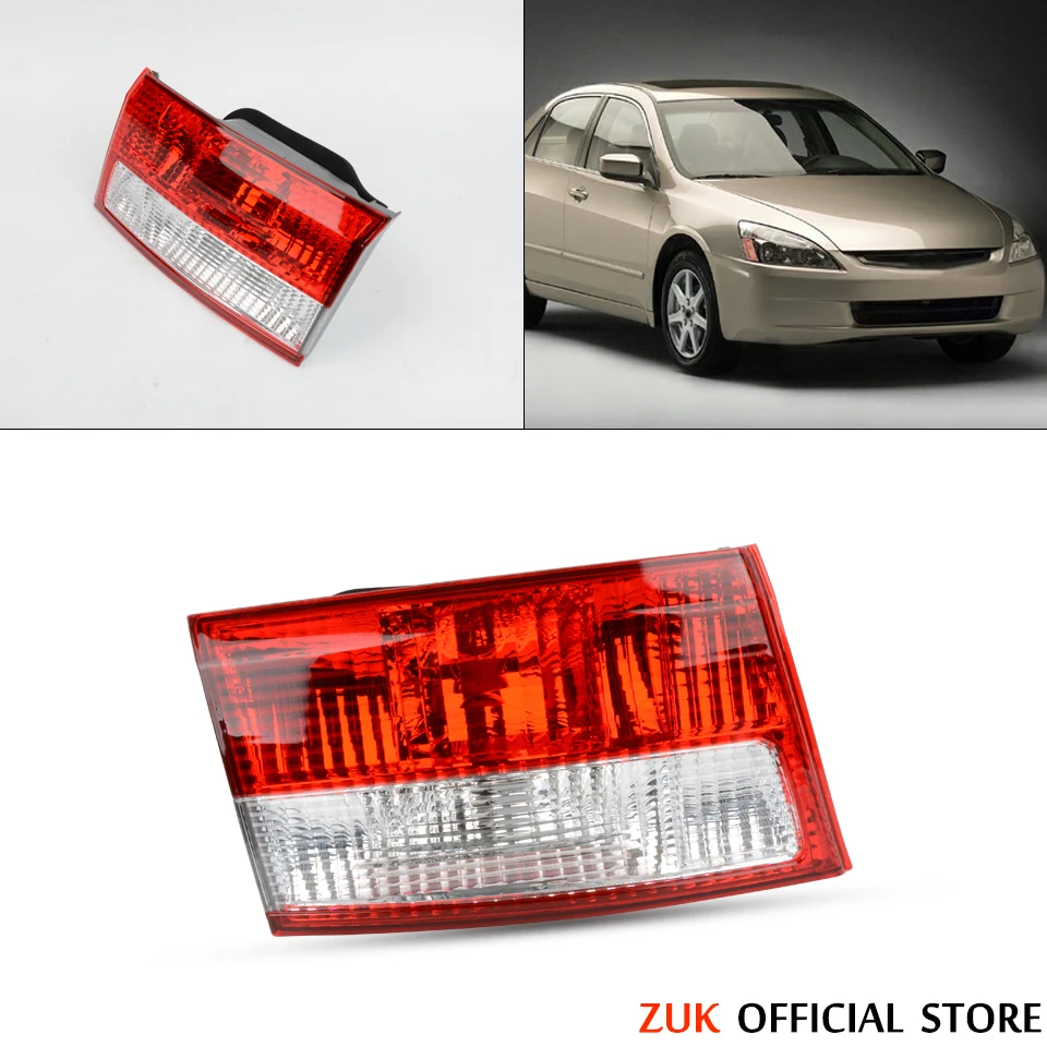 

ZUK Внутренний задний фонарь крышки багажника стоп-сигнал для HONDA ACCORD 2003 2004 2005 CM4 CM5 CM6 34156-SDA-H01 34151-SDA-H01