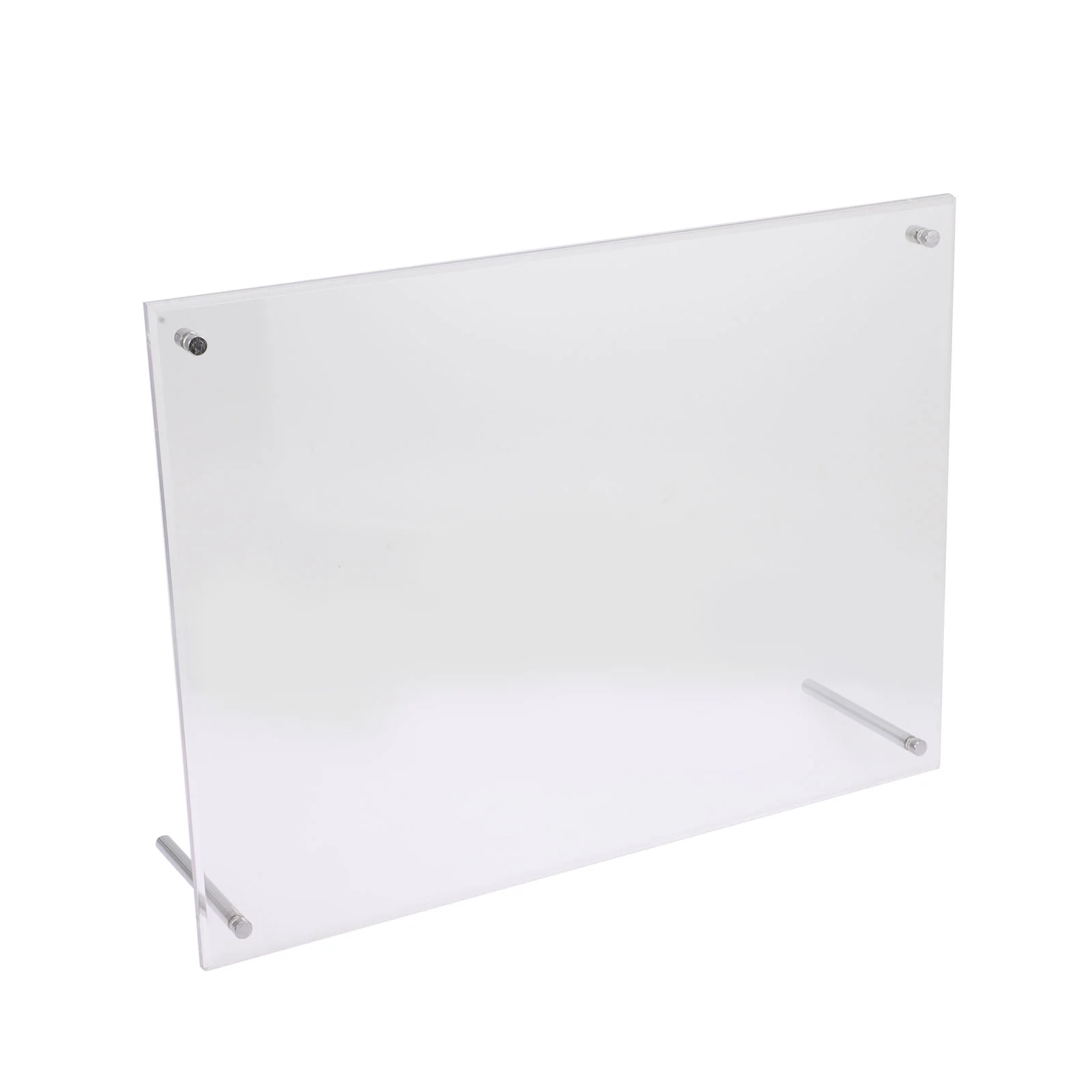 

1 Set Company Authorization Holder Desktop Photo Frame Decor Acrylic Frame
