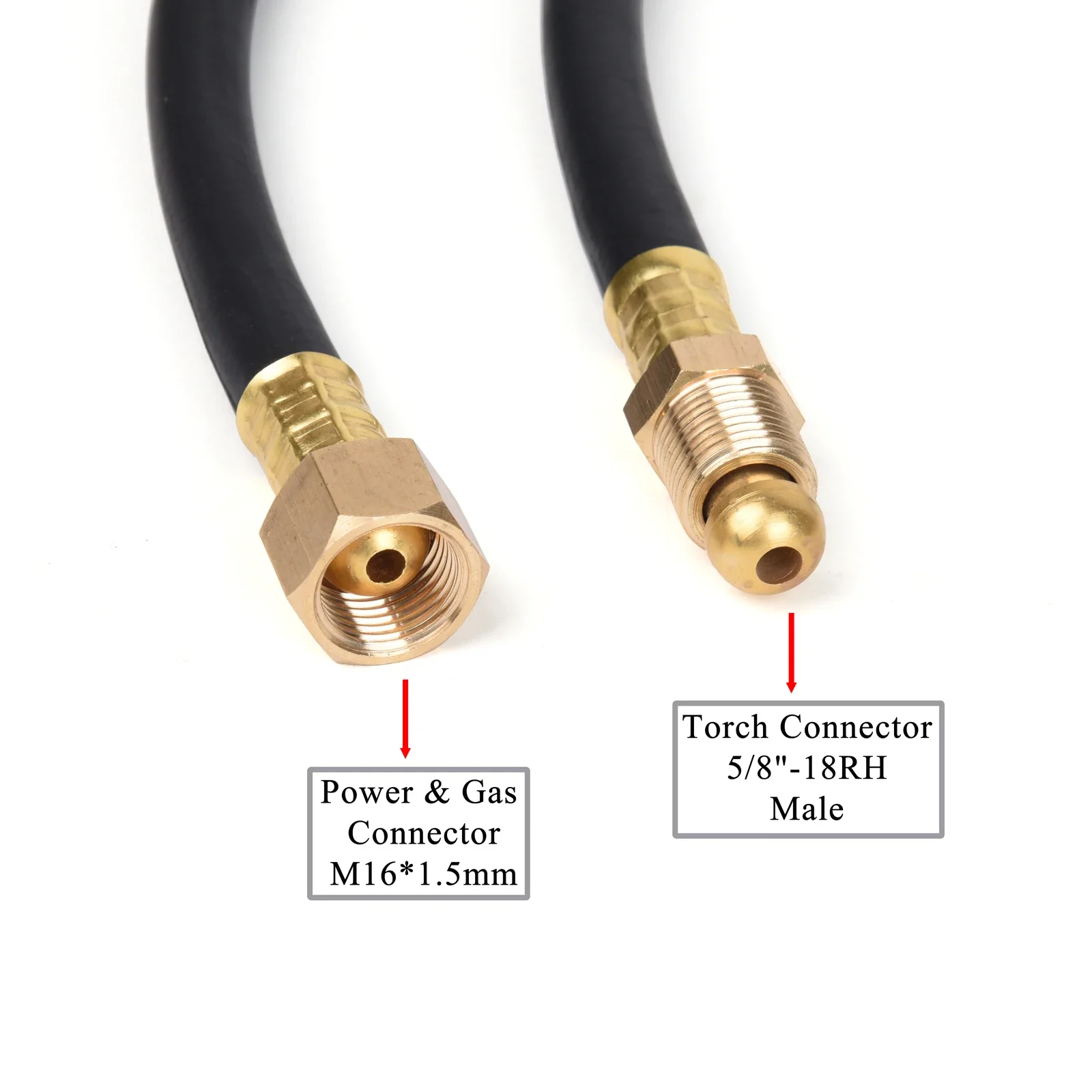 4 м/13 футов WP26 WP26F WP26FV Сварочная горелка TIG Газоэлектрический встроенный резиновый