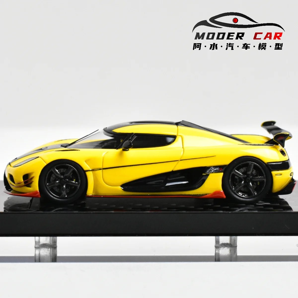 Литая под давлением модель автомобиля из смолы GRYNING 1:64 Agera RS1 ML