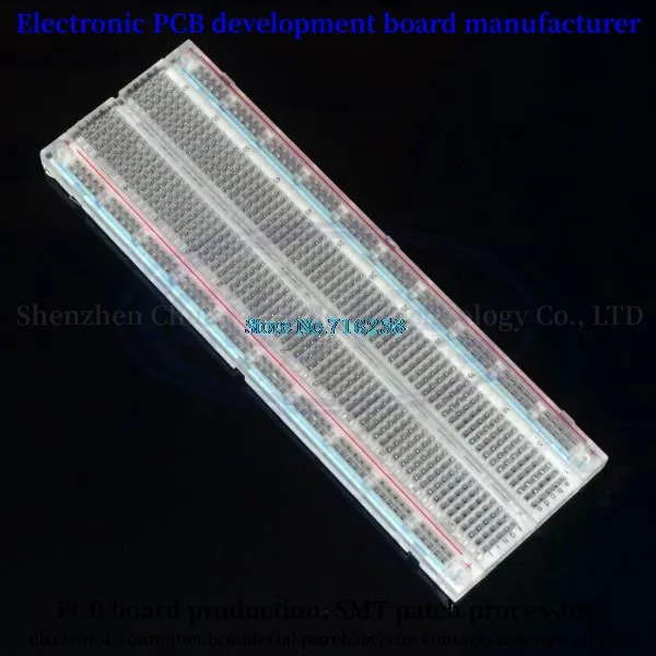 Кристалл! 5 шт./партия макетная плата без пайки 2 автобуса хомут Tiepoint 830 для