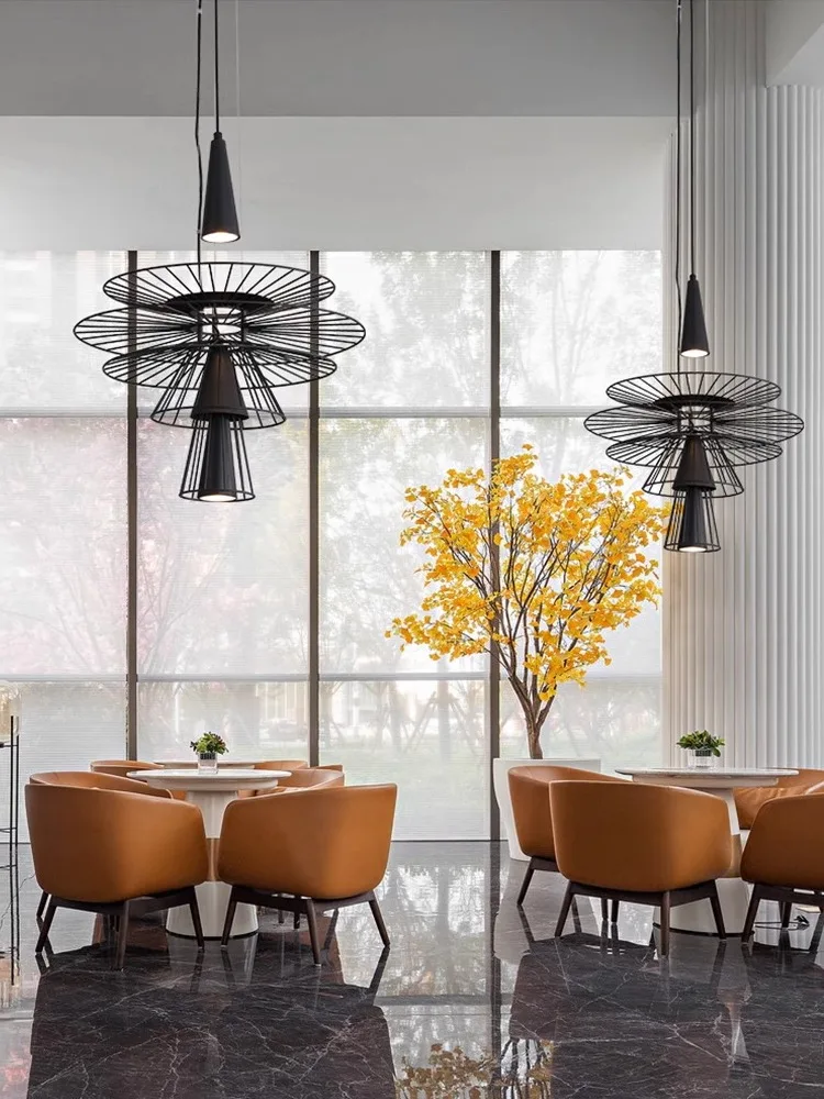 Роскошная люстра для гостиной в стиле пост-модерн Минималистичная Металлическая