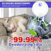 4000mah smart cat odor purifier for cats litter box deodorizer dog toilet rechargeable air cleaner pets deodorization