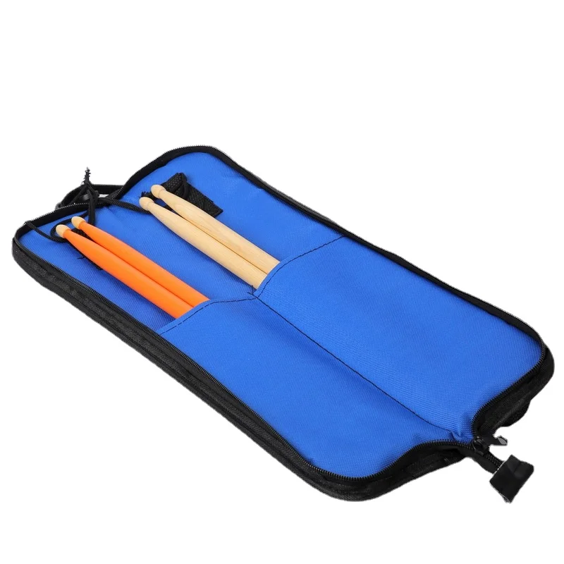 

Drum Stick Gig Bag Waterproof Oxford Cloth Drumsticks Case Holder with Handy Strap Percussion Instruments Parts Accessories