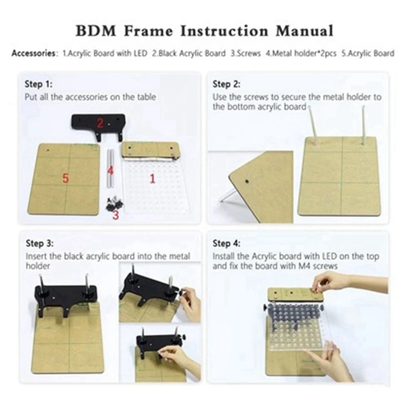 Многофункциональная модель BDM Рамка 2-в-1 тестирование для BDM100 Fgte-Ch чип тюнинг
