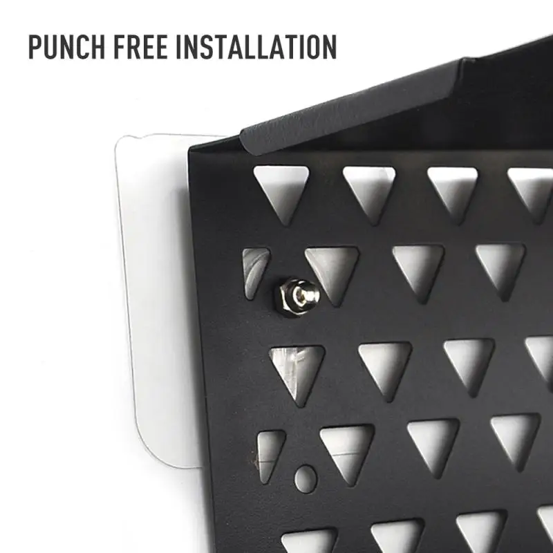 

Home Wall Free Punching Device Rack Screw No Trace Stickers To Help Install Wall Items