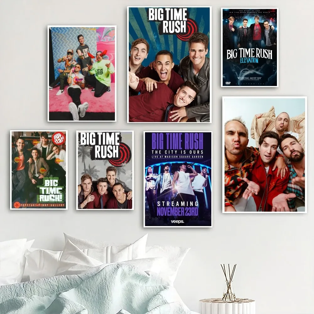 Постер группы Big Time Rush BTR домашний декор для комнаты гостиная спальня