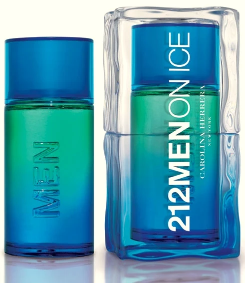 carolina herrera 212 on ice green