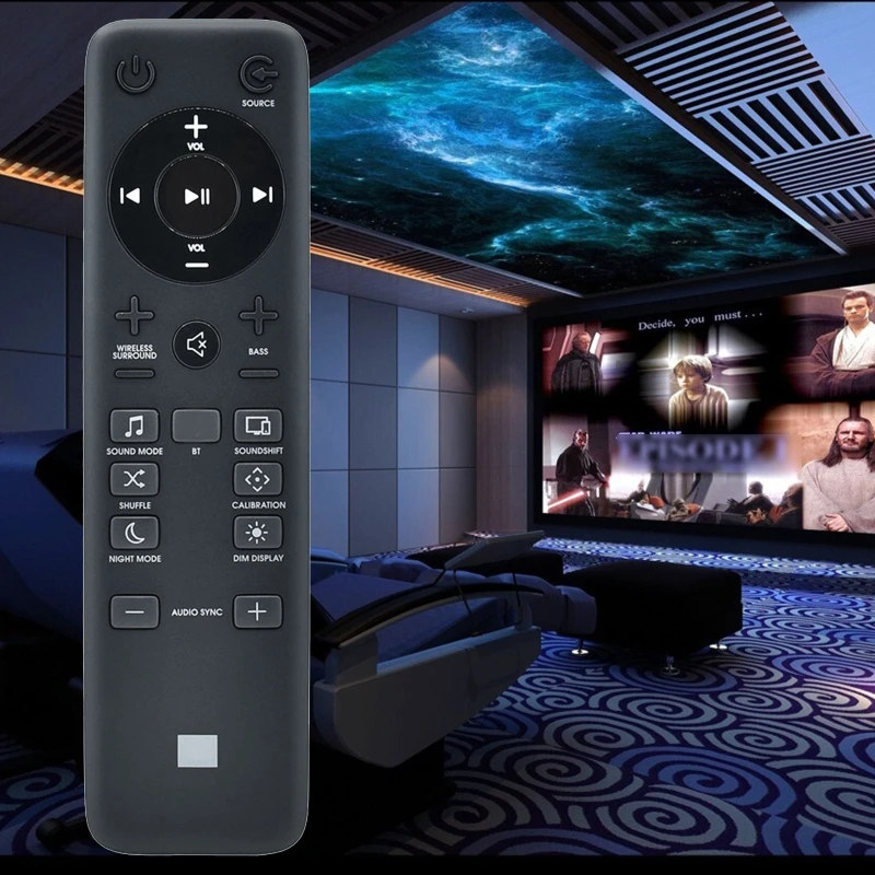 

Universal Replacement Remote Control Fit forJBL BAR 5.1 SOUNDBAR Player Soundbar Player Controllers