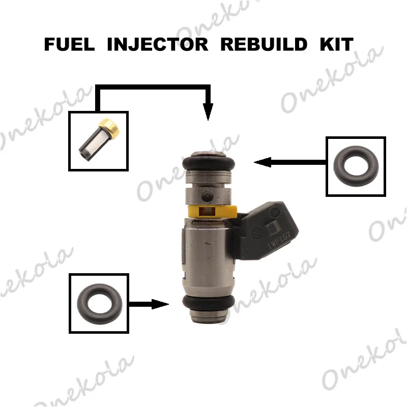 

Fuel Injector repair kit Orings Filters for Fiat Doblo Palio 1.8 & Siena 06-06 IWP157 50102702 IWP-157