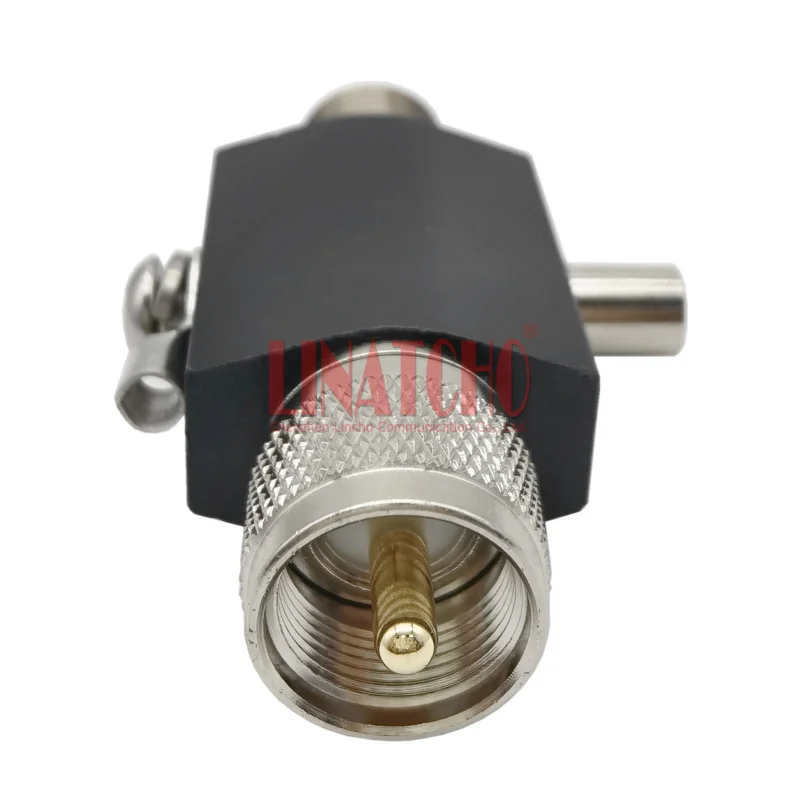 CA-35RS PL259 to SO239 UHF Two Way Radio Repeater Coaxial Lightning Outdoor Antenna Surge Protector