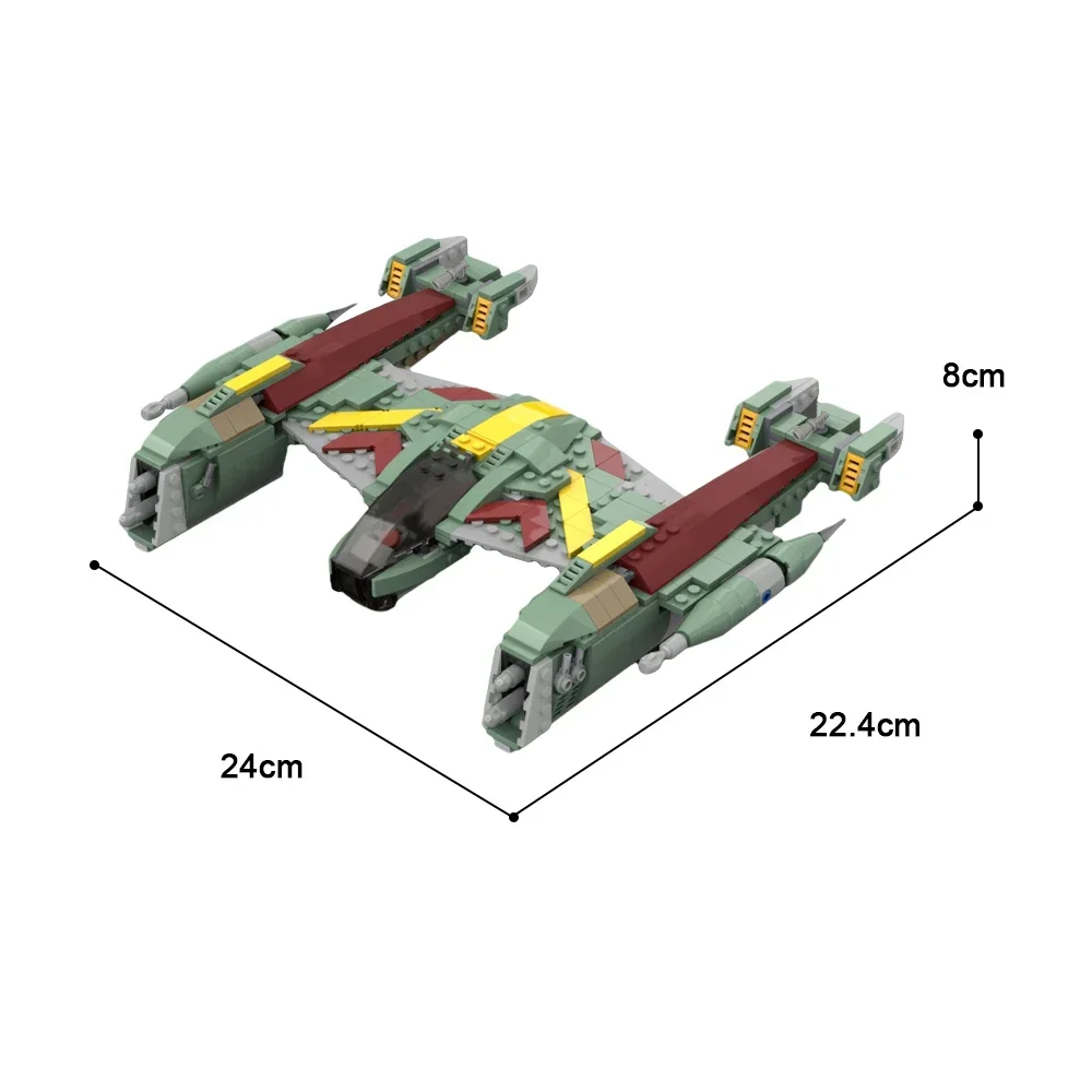 Конструктор MOC Rebel Fighter сапбэна Xanadu строительные блоки набор космических войн