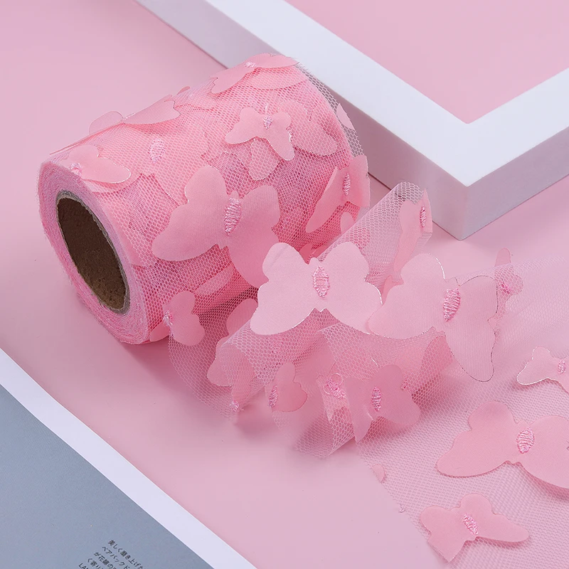 60/80/100 мм 10 ярдов/рулон декоративная лента для юбки-пачки с бантом