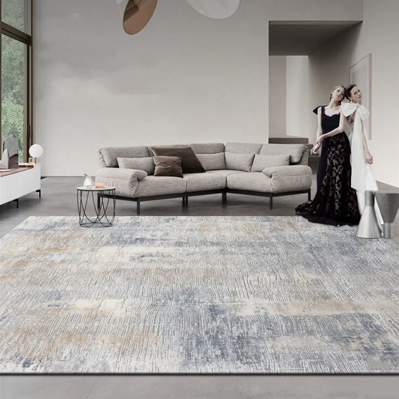 

Imported Post-Modern Minimalist Printed Carpet Minimalist Light Luxury Living Room Coffee Table Blanket Large Area Bedroom Bedsi