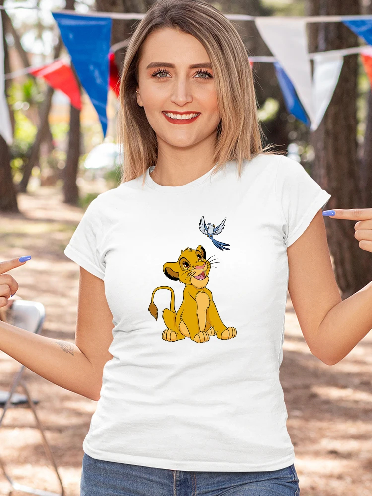 

The Lion King Wonderful Thing Graphic T Shirts Cheap Free Shipping Women's Clothing Disney Soft Girl Aesthetic Summer Wholesale