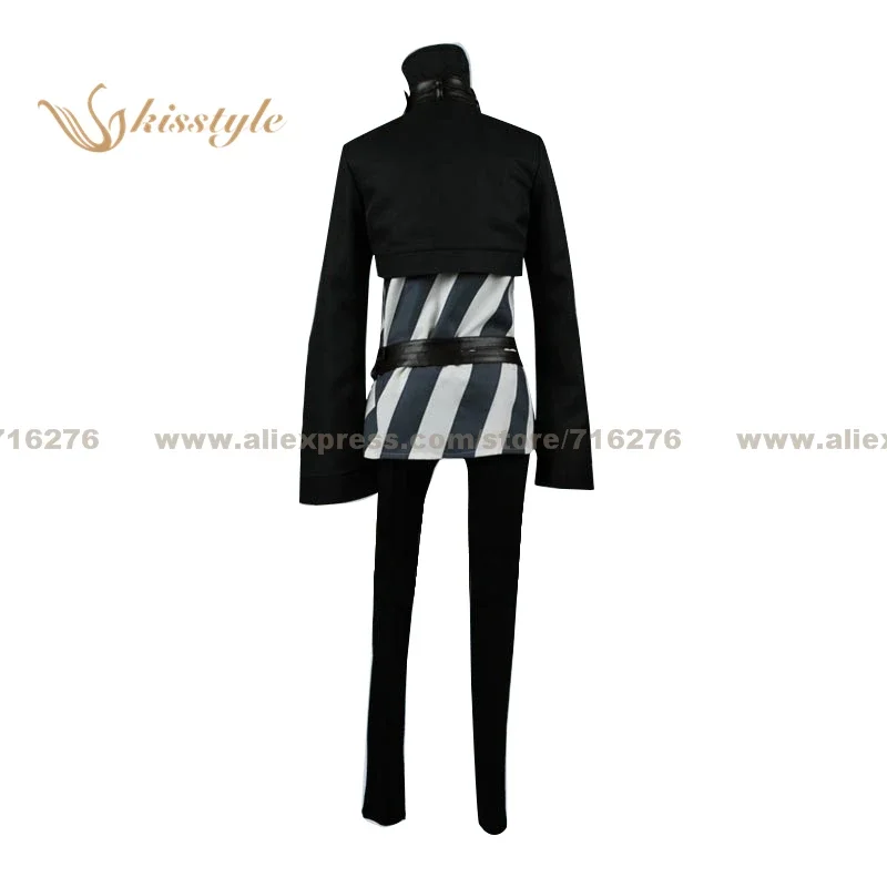 Kisstyle модная униформа черного дворецкого змеи COS Одежда Косплей Костюм