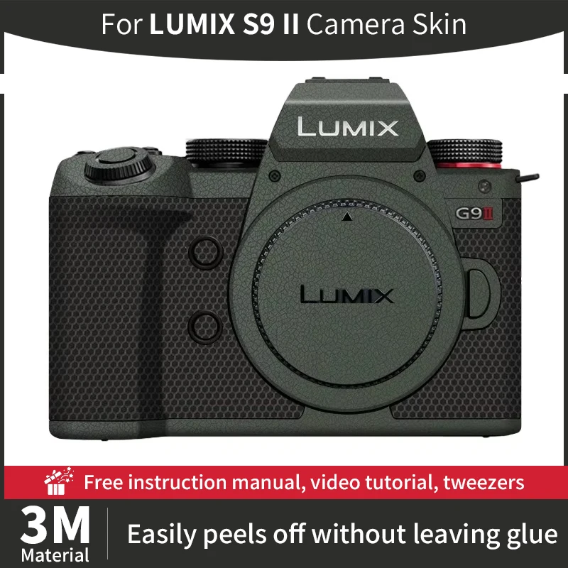 Для Lumix G9M2 Кожа для камеры g9 ii КожаЗащитная пленка с защитой от царапин Больше