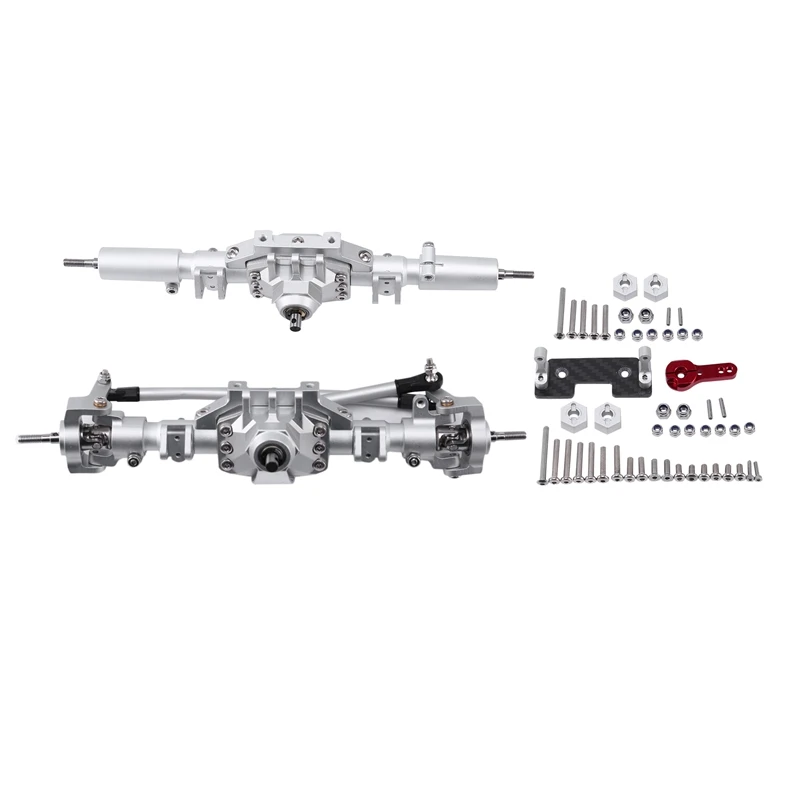 

SCX10 металлический CNC Анодированный Полный Передний Задний портальный мост для 1/10 RC Гусеничный автомобиль Axial SCX10 II 90046 90047 обновленные детали