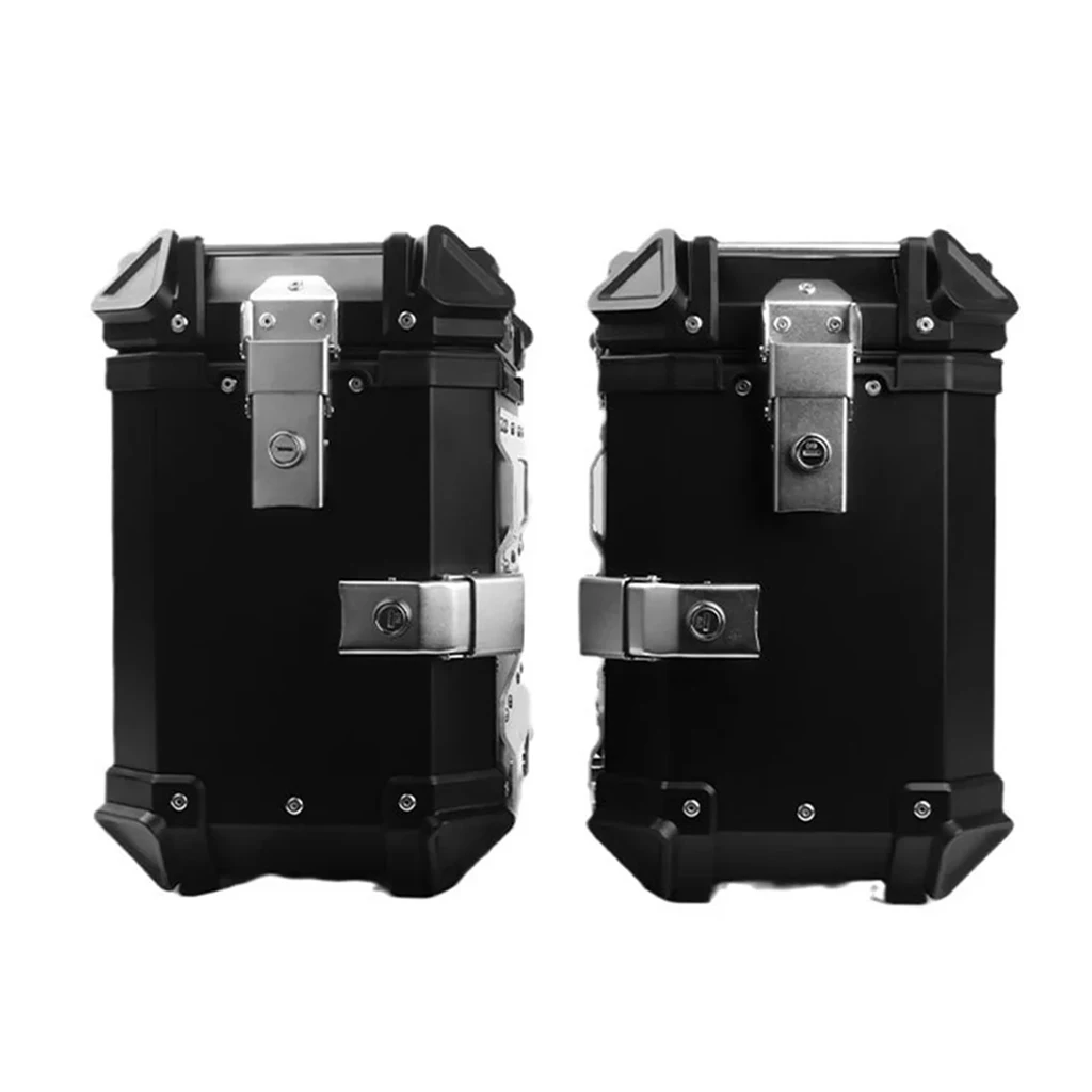 Мотоциклетные сумки алюминиевая боковая коробка для мотоцикла 38L боковые Чехлы