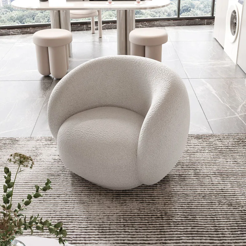 

Relaxing Simple Sofa Chair Unique Modern Velvet Recliner Lazy Puffs Sofa Plush Hotel Reading Woonkamer Banken Furniture Couch