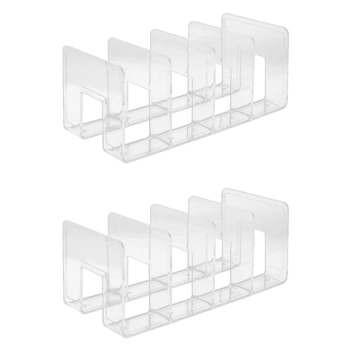 

2x Shelves Desktop Document Desktop Organizer Organizer Book Holder Paper Organizer for School Home File Office